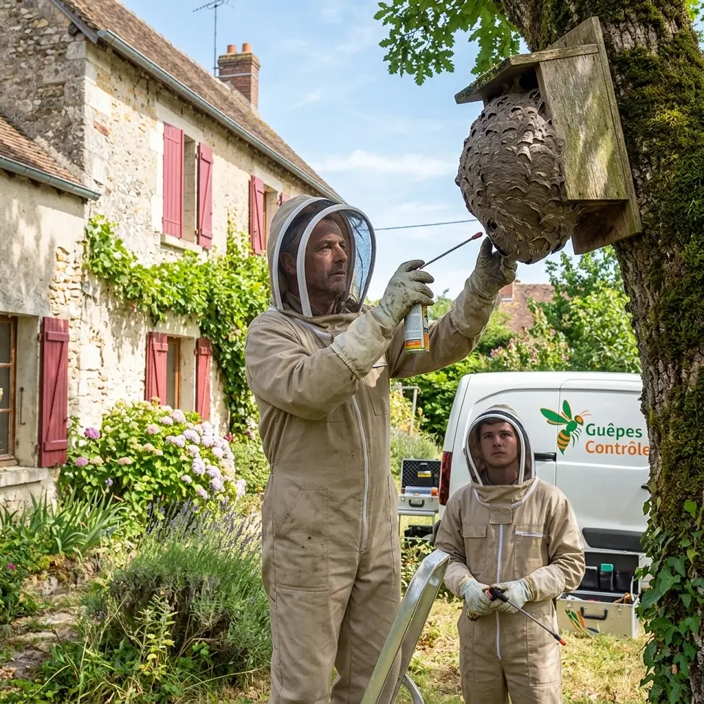 Une approche technique pour supprimer tout nid de frelon
