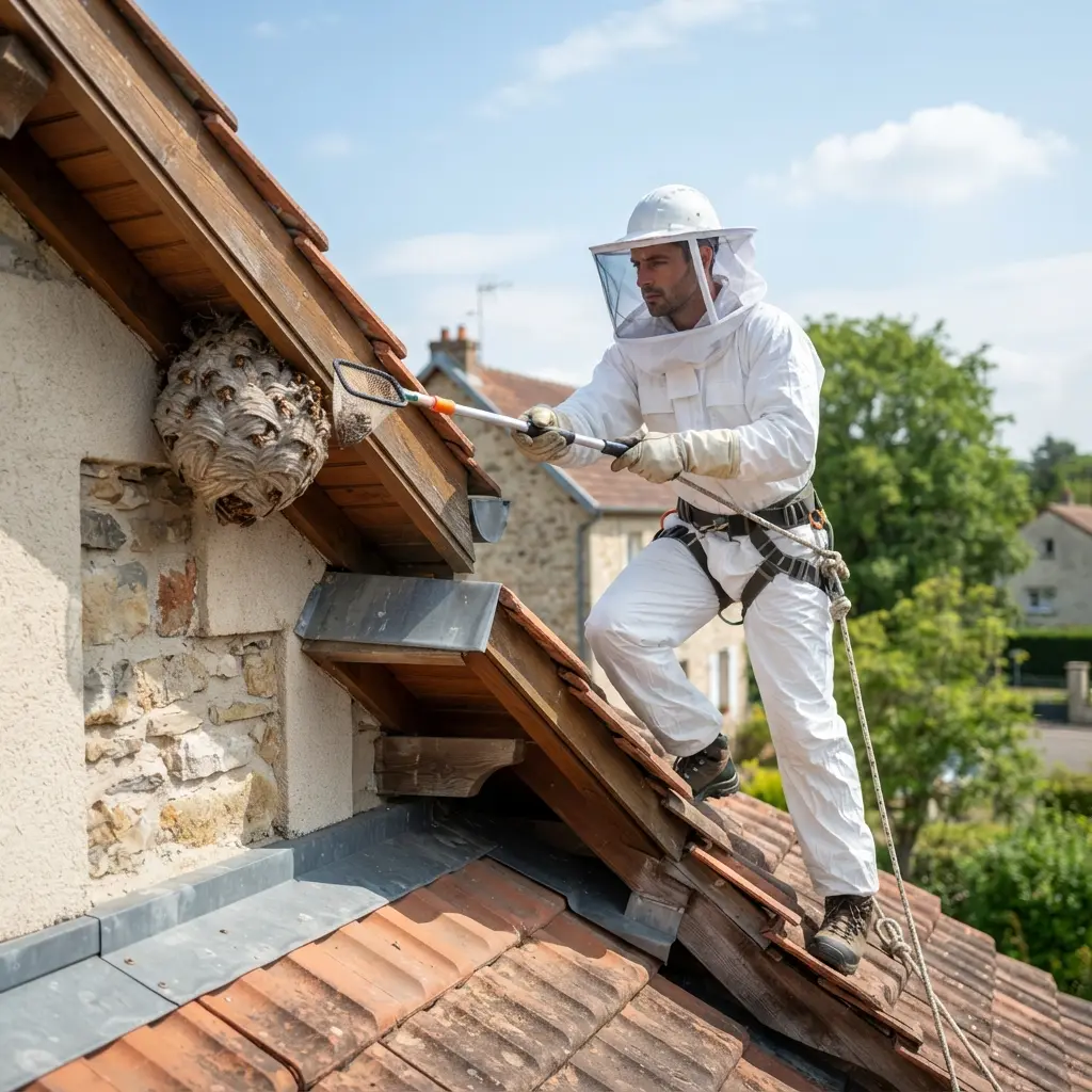 Comment réagir et prévenir l'installation des frelons à Buc