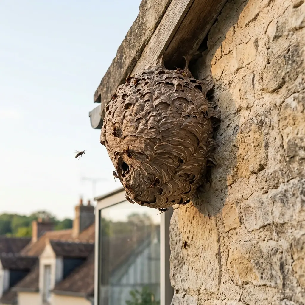 Comment réagir face à un nid de frelon à Chanteloup-les-Vignes ?