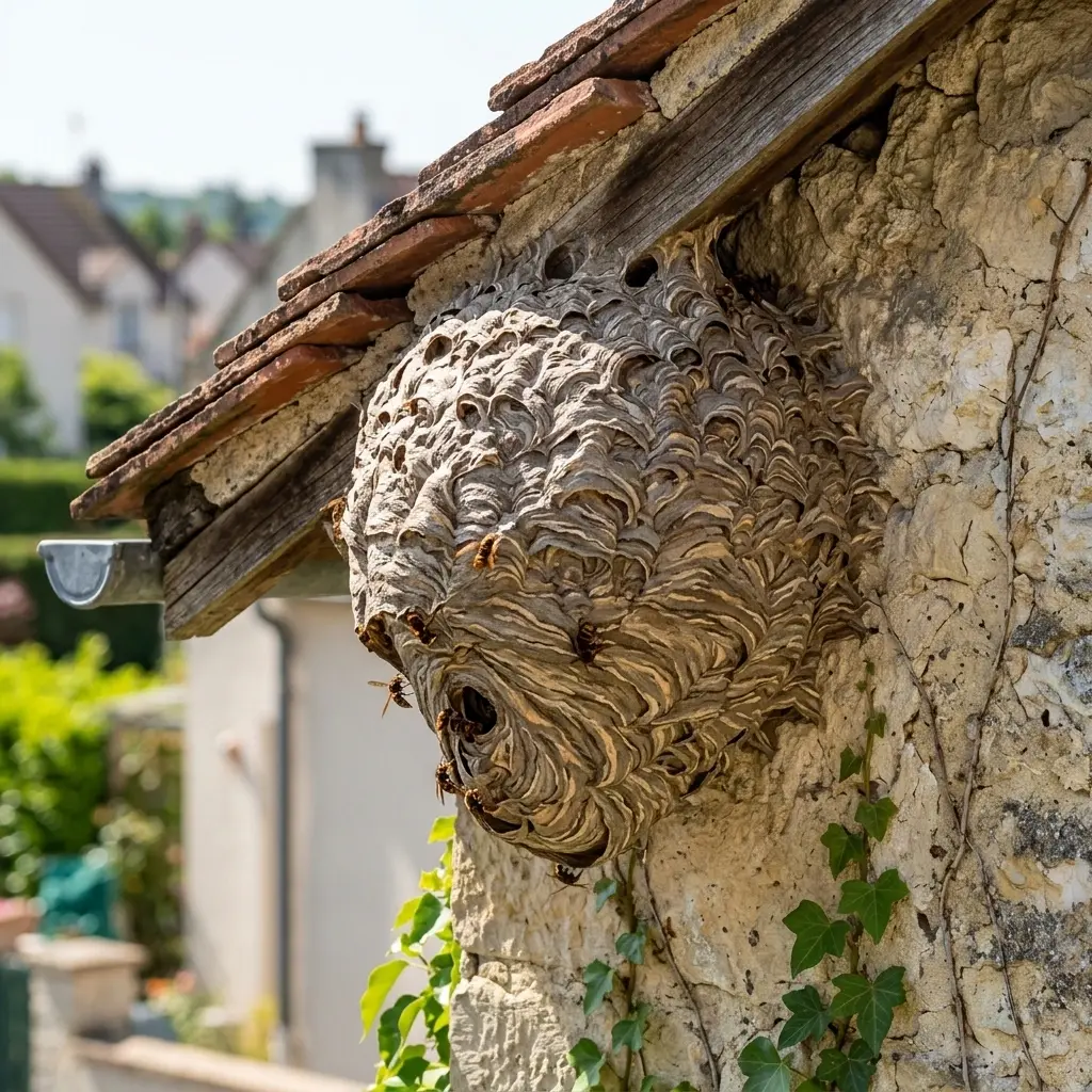 Bons réflexes en présence d’un nid de frelon à Noisy-le-Roi