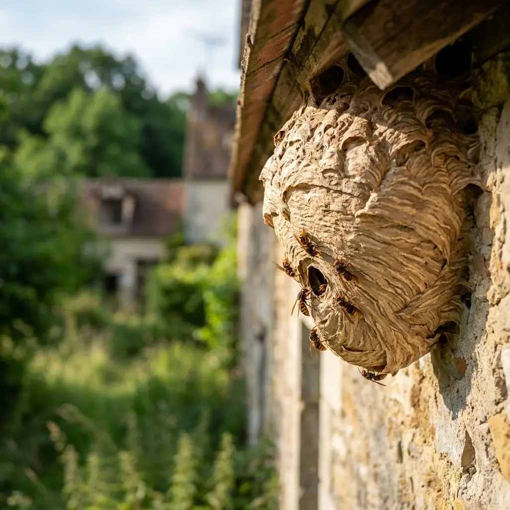 Comment réagir face à un nid de frelons chez vous ?