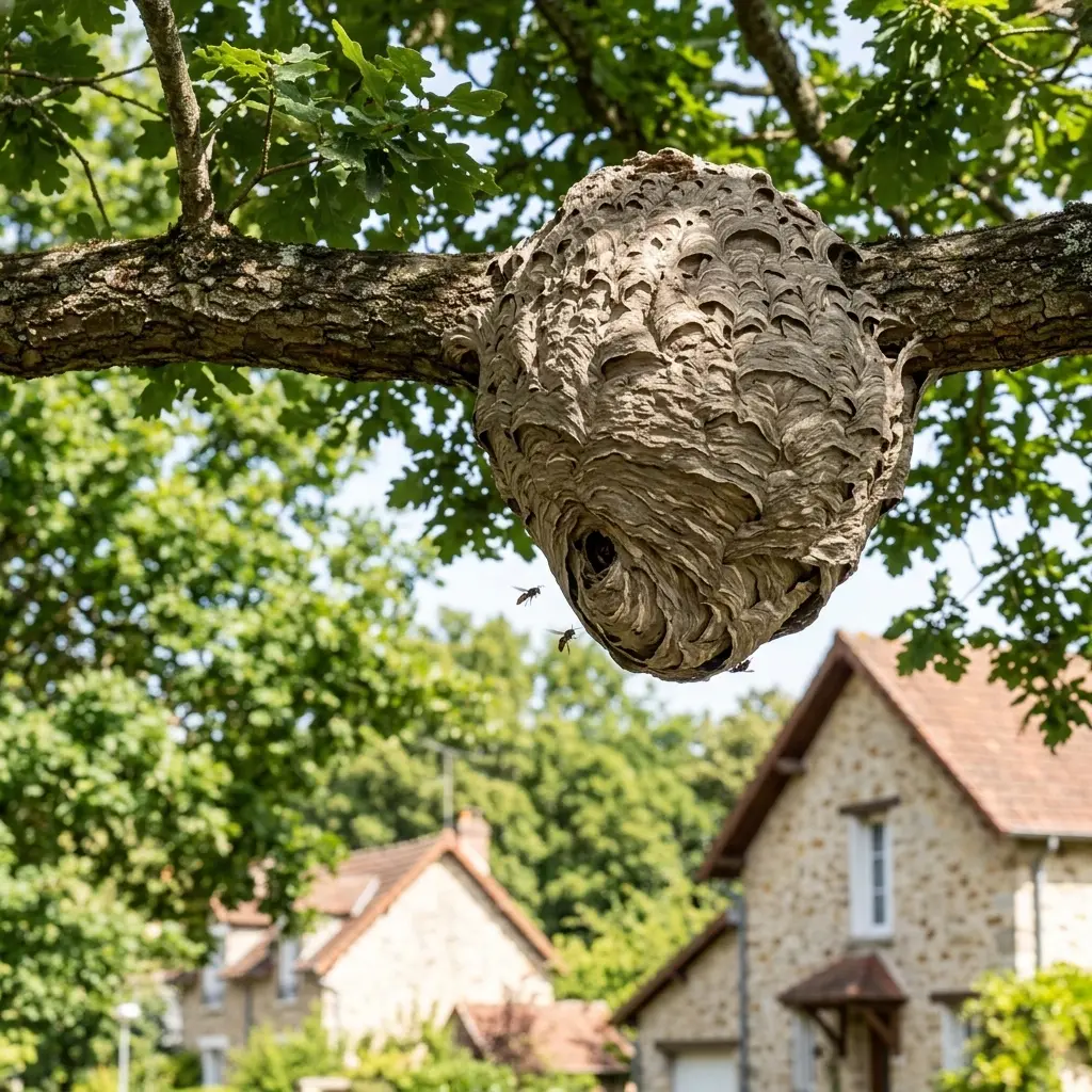 Comment réagir face à un nid de frelons chez vous ?