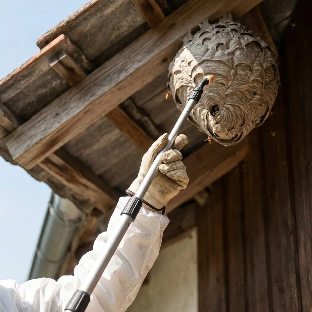 L'élimination radicale des colonies de frelons à Juziers