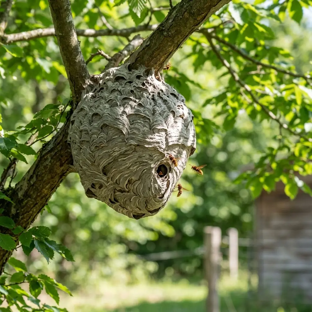 Comment réagir face à un nid de frelon dans vos jardins ?