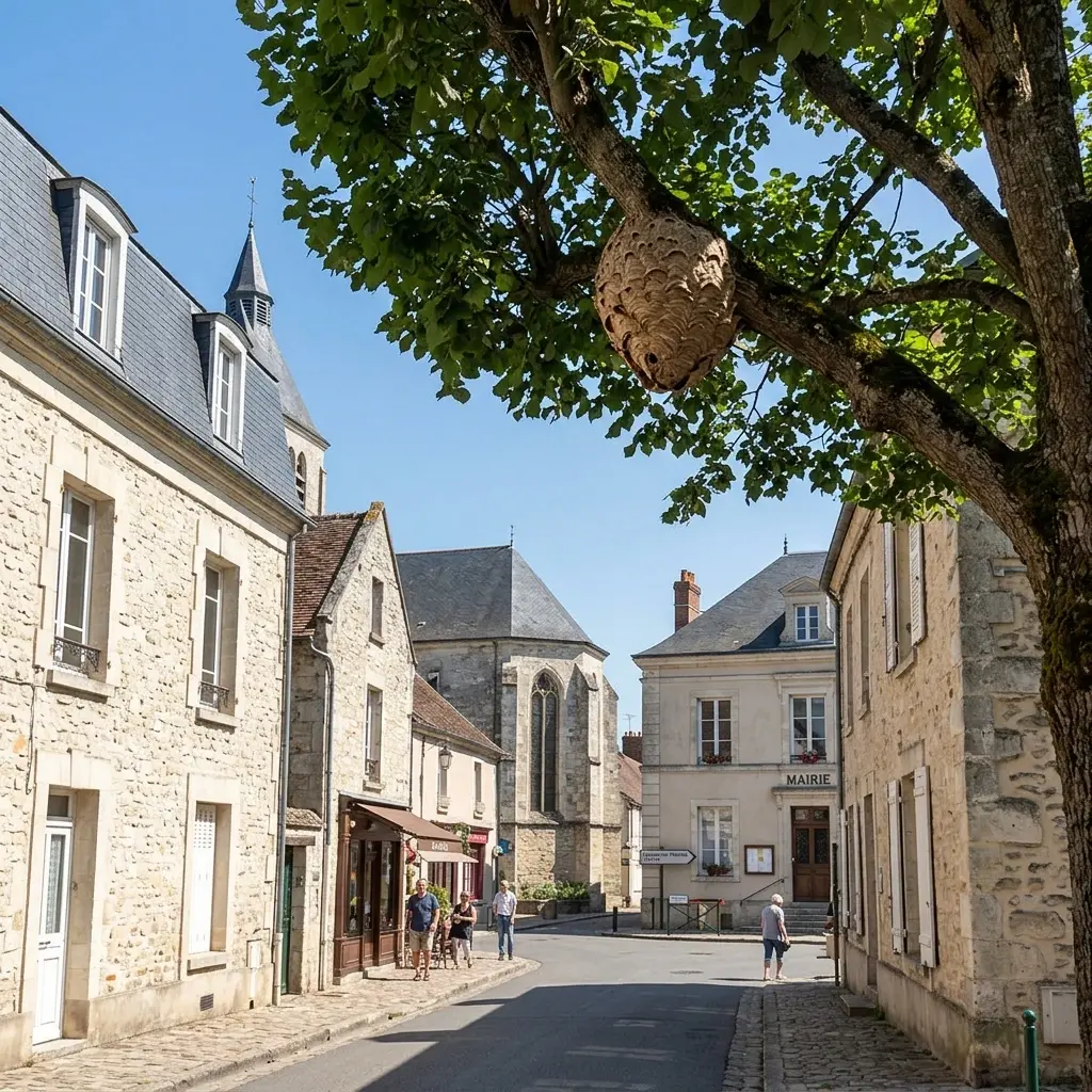 Comment se déroule l'intervention à La Queue-les-Yvelines ?