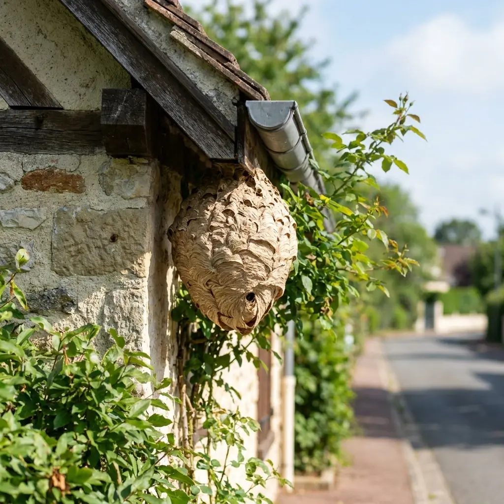 Nid de frelon Voisins-le-Bretonneux (78960)