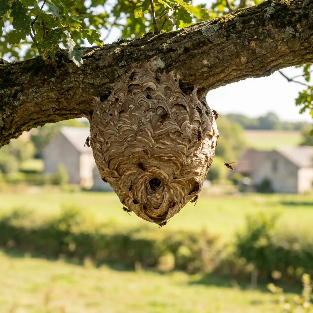 Comment réagir face à un nid de frelon chez vous ?