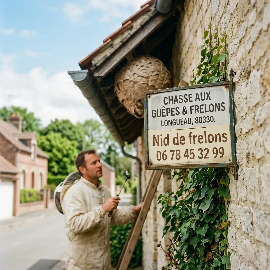 Comment réagir face à un nid de frelon à Longueau ?