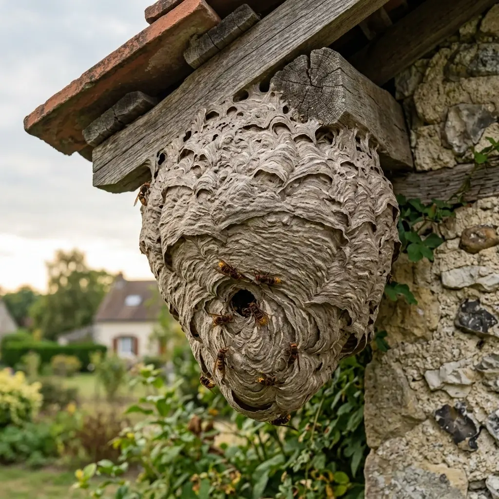 Comment réagir face à un nid de frelon dans votre jardin ?
