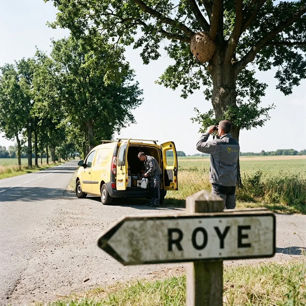 Comment prévenir et réagir face aux frelons à Roye