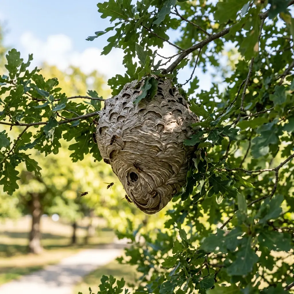 Notre méthode de traitement du nid de frelon