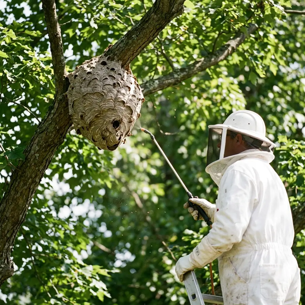Comment réagir face à un nid de frelon dans vos jardins à Gérardmer ?