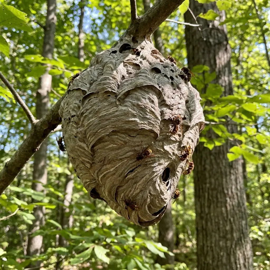 Comment réagir face à un nid de frelon dans votre jardin ?