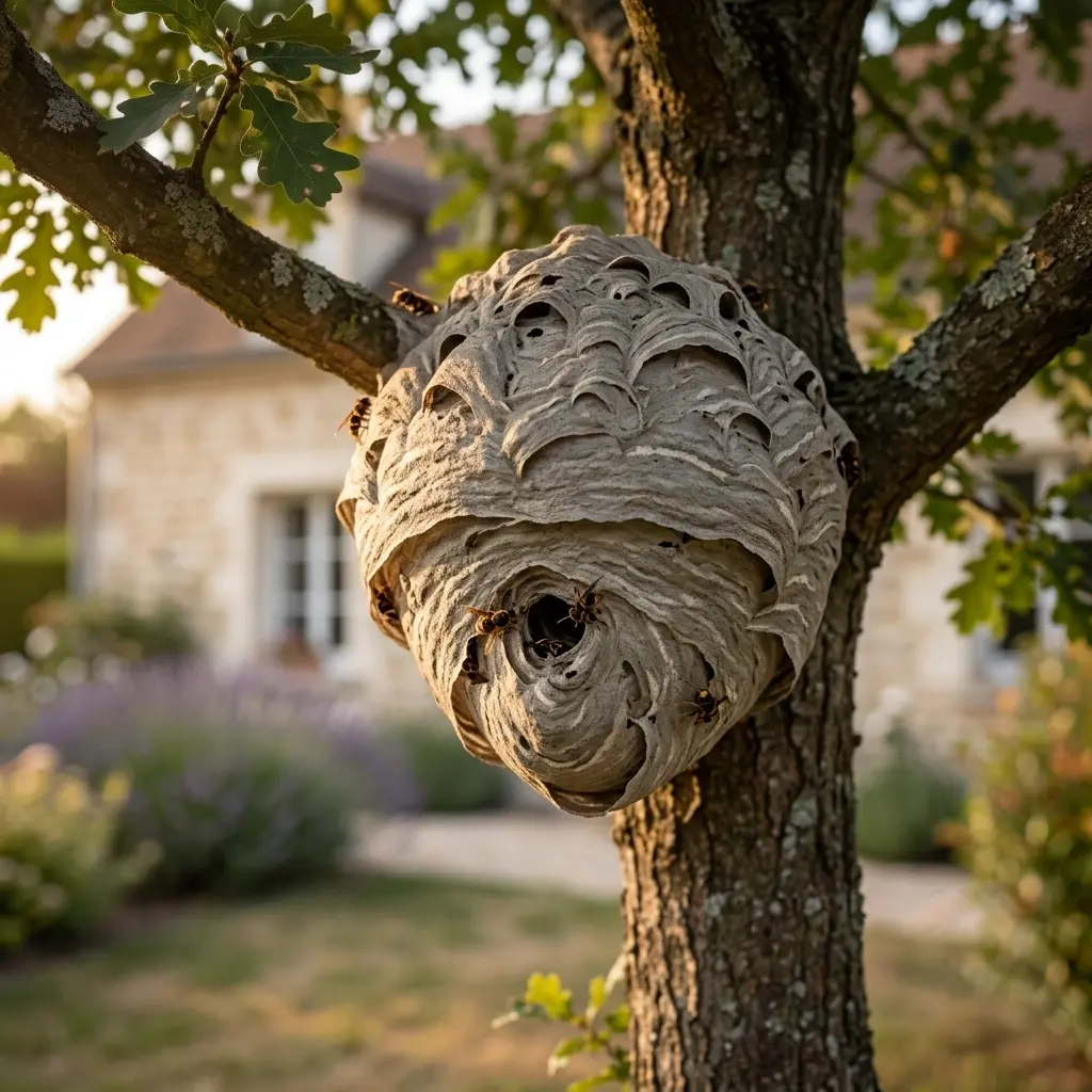Comment réagir face à un nid de frelon chez vous ?