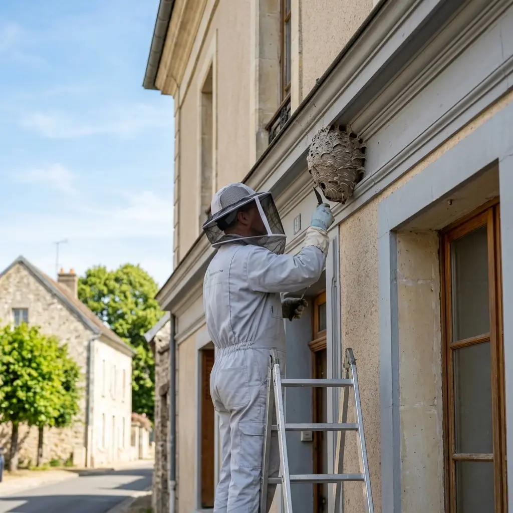 Notre expertise pour détruire votre nid de frelon