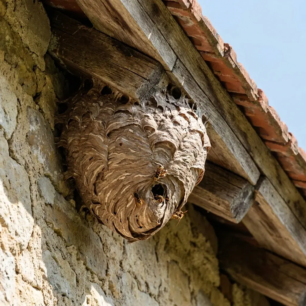 Prévenir l'installation d'un nid de frelon
