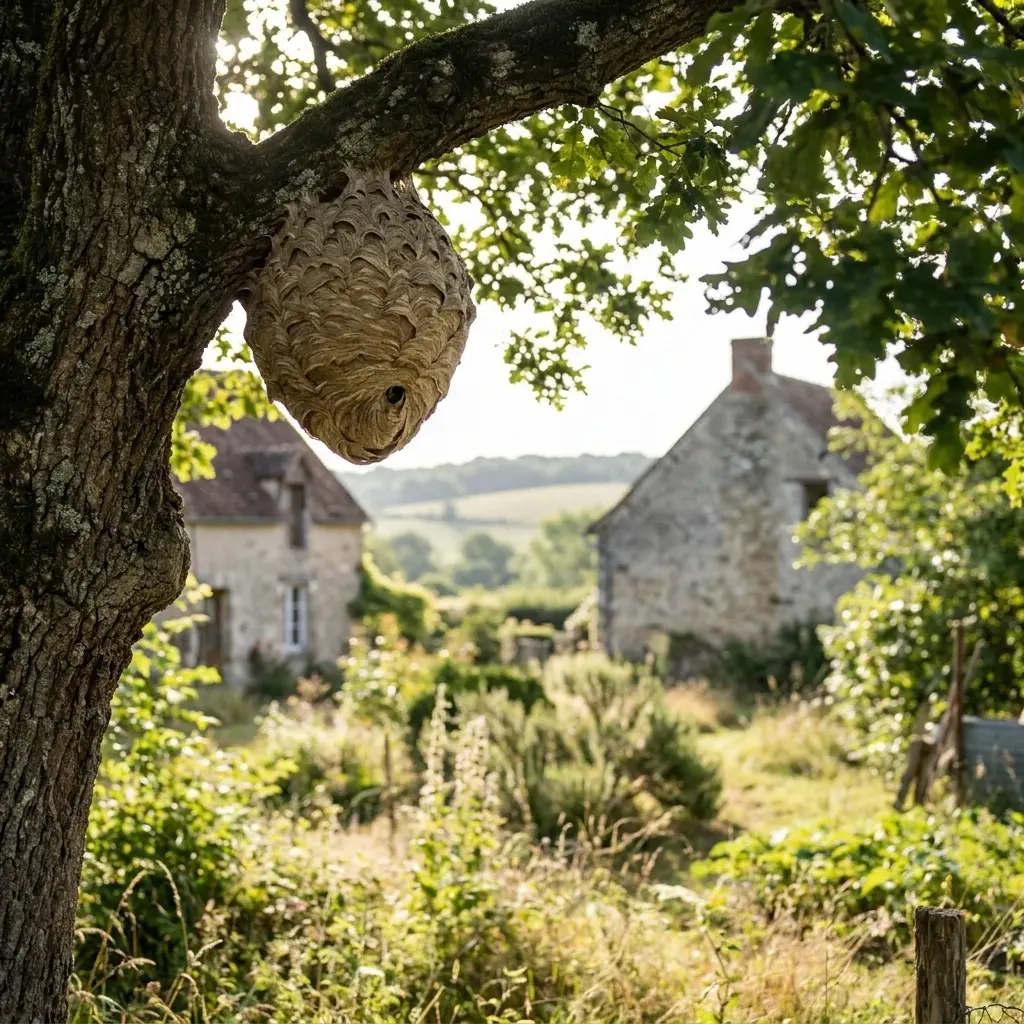 Nid de frelon Ollainville (91340)