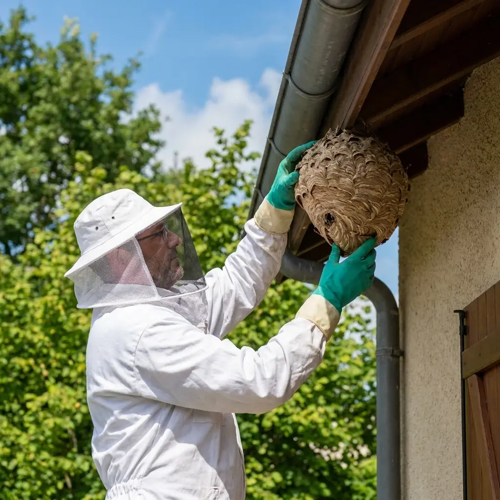 Une approche technique pour supprimer tout nid de frelon