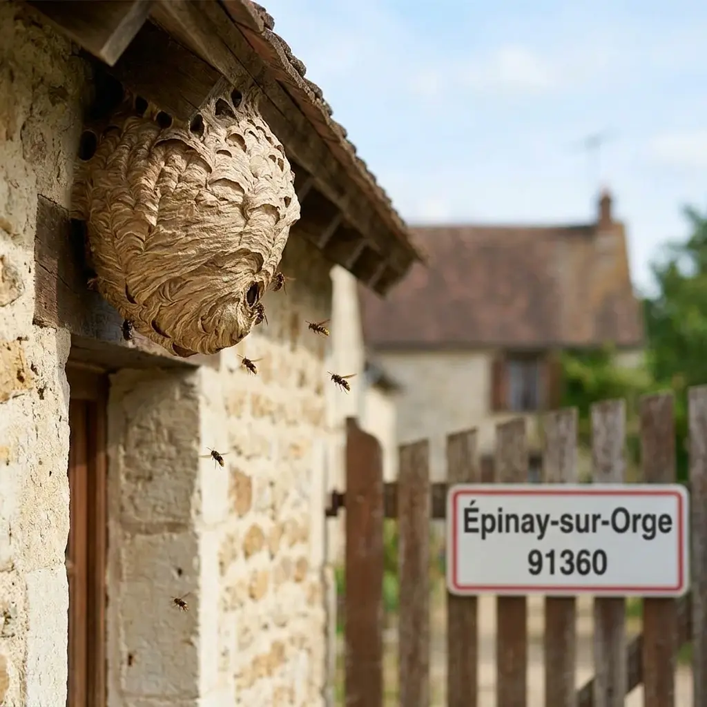 Nid de frelon Épinay-sur-Orge (91360)