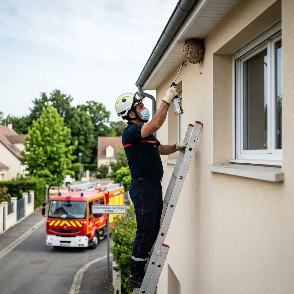 Comment se déroule l'intervention à Villemoisson-sur-Orge ?