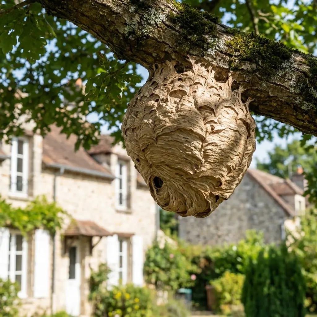 Comment réagir face à un nid de frelon à Vauhallan ?