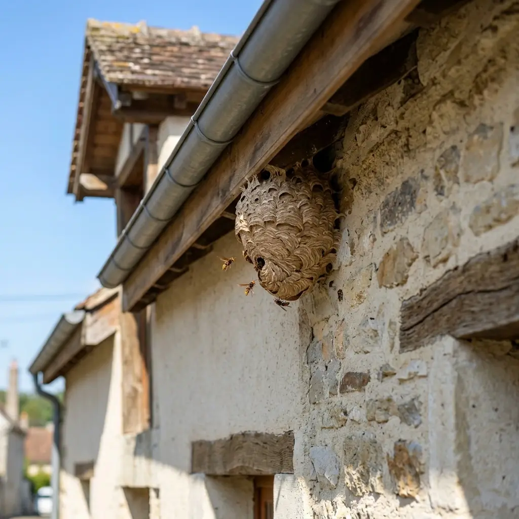 Nid de frelon Saint-Chéron (91530)