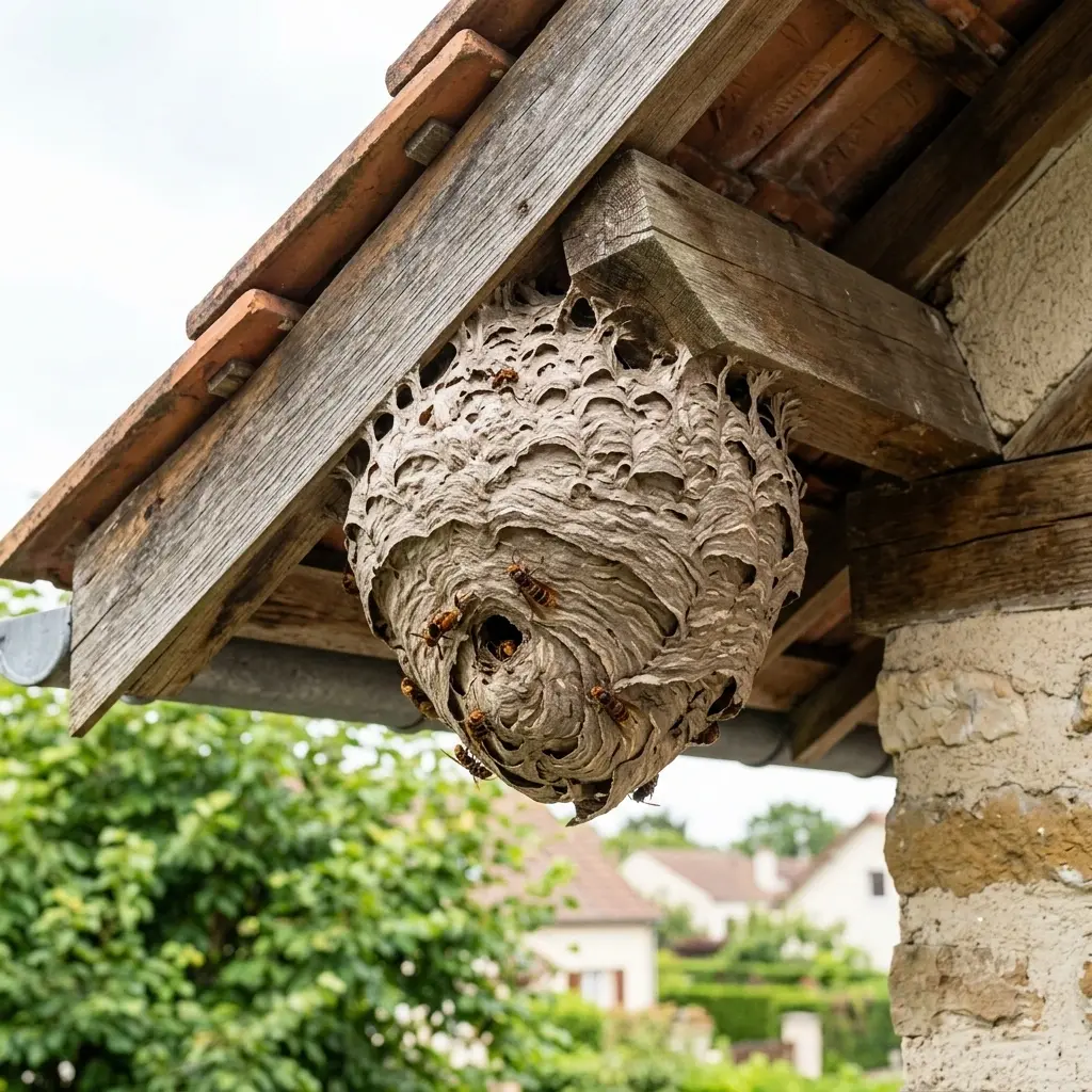 Comment se déroule l'élimination d'un nid de frelon à Crosne ?