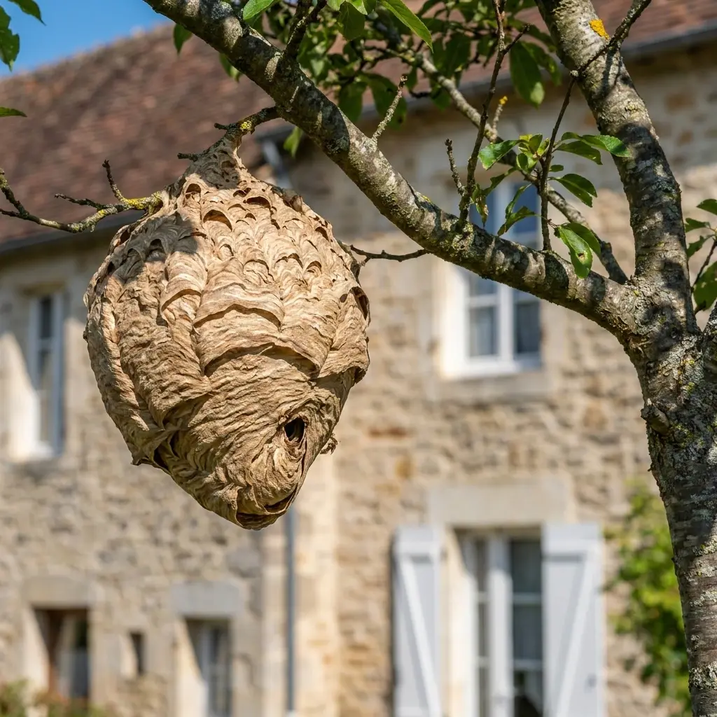 Notre approche technique pour détruire le nid de frelon