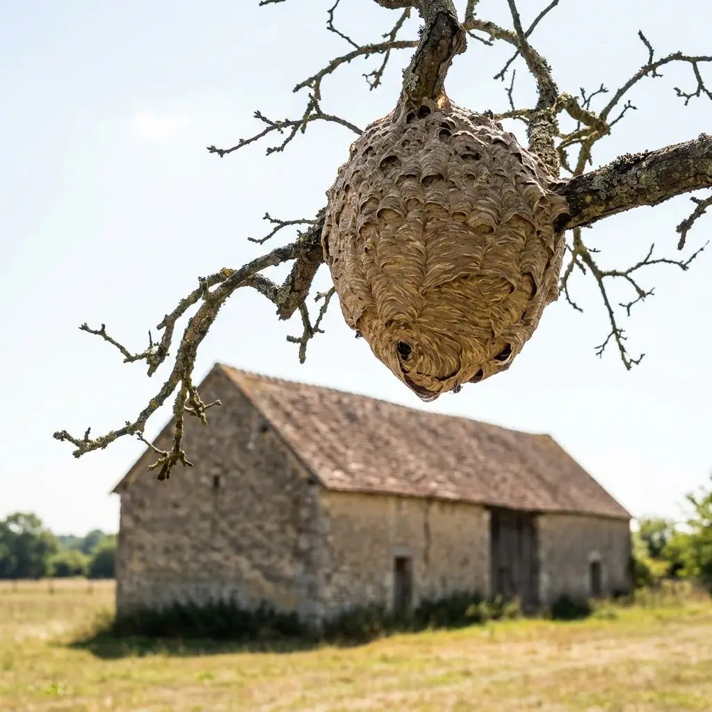Notre approche technique pour détruire un nid de frelon