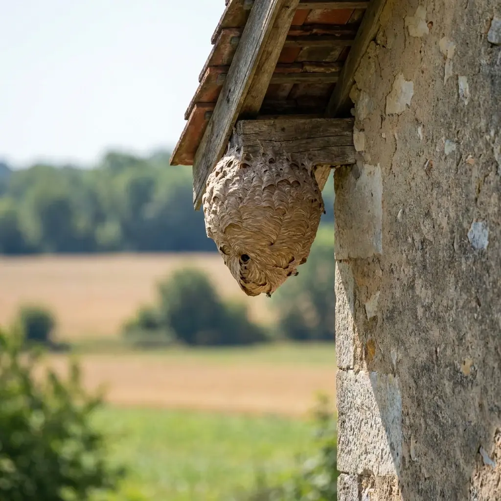 Comment réagir face à un nid de frelon à Angerville ?