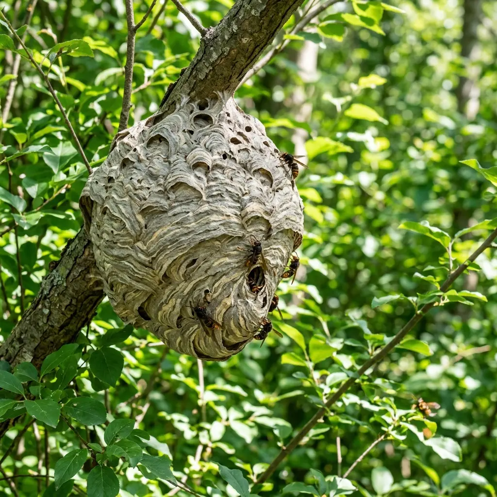 Comment réagir face à un nid de frelon dans votre jardin ?