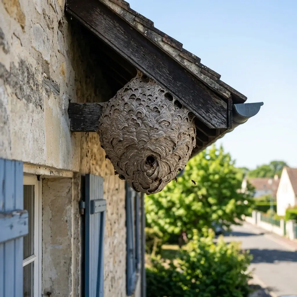 Nid de frelon Les Ulis (91940)