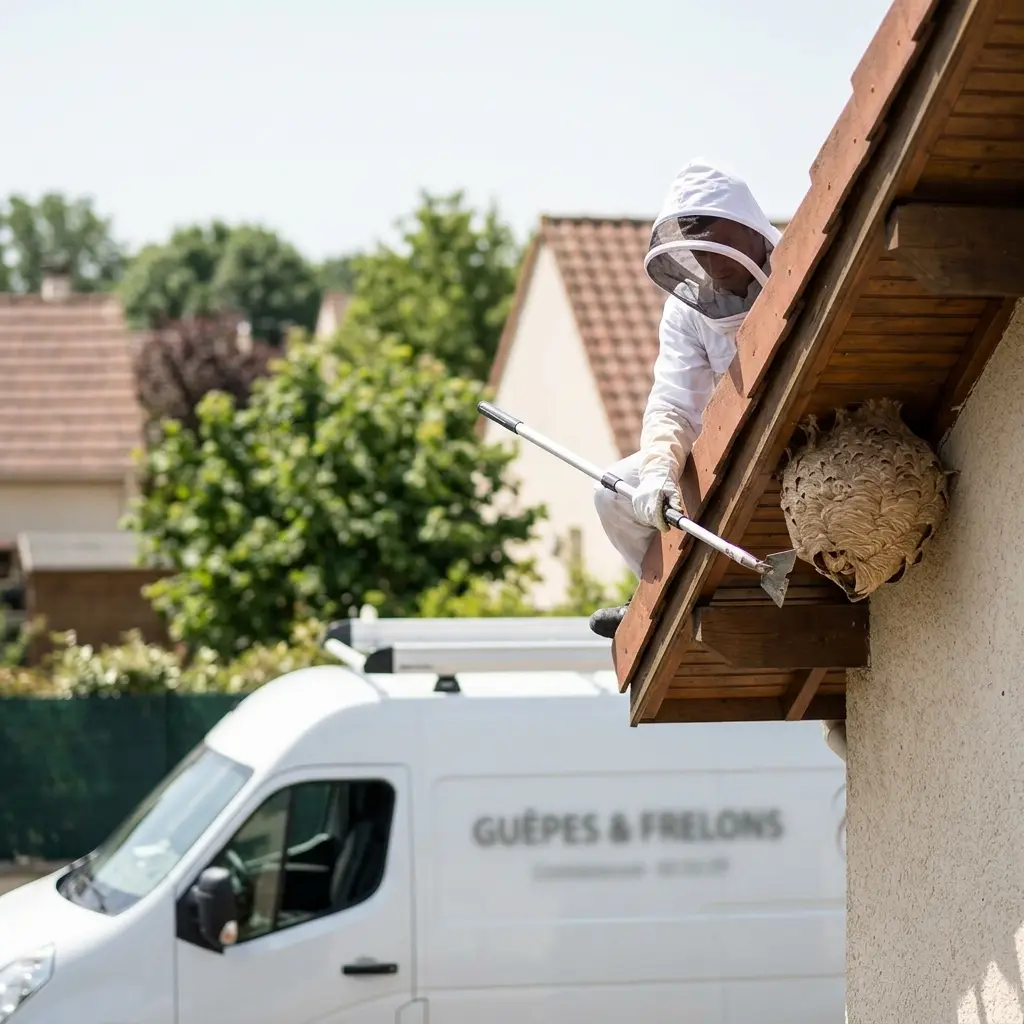 Nid de frelon Nanterre (92000)