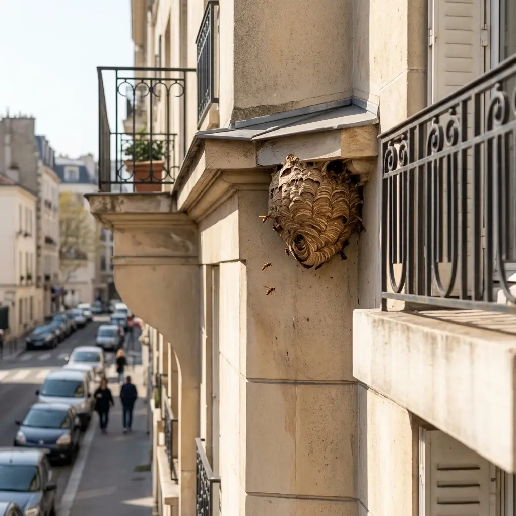 Les bons réflexes en présence de frelons