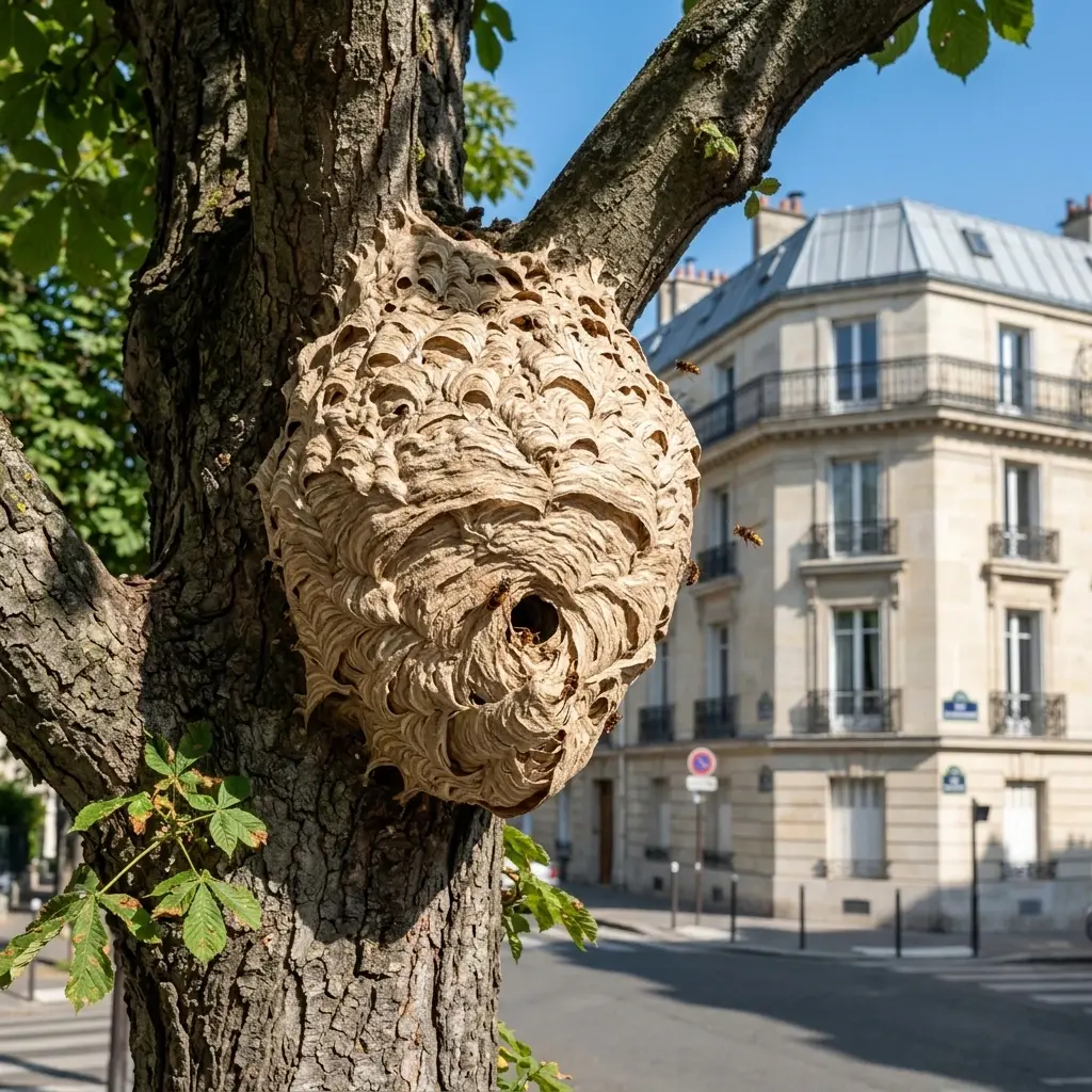 Nid de frelon Boulogne-Billancourt (92100)