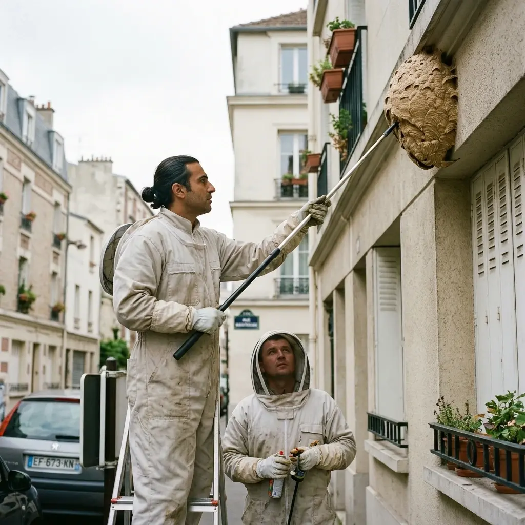 Comment réagir en cas de présence de frelons à Montrouge ?