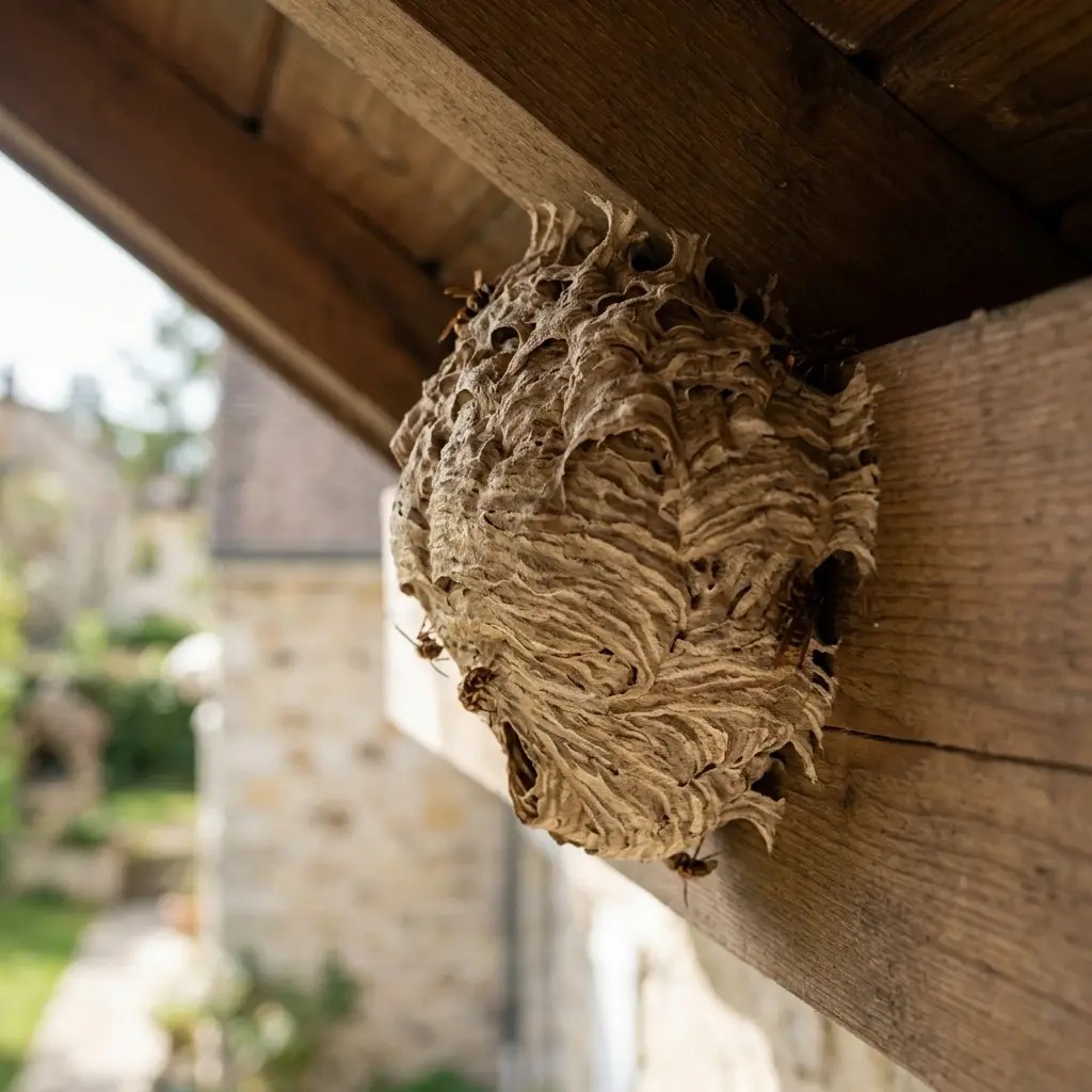 Comment réagir face à un nid de frelon chez vous ?