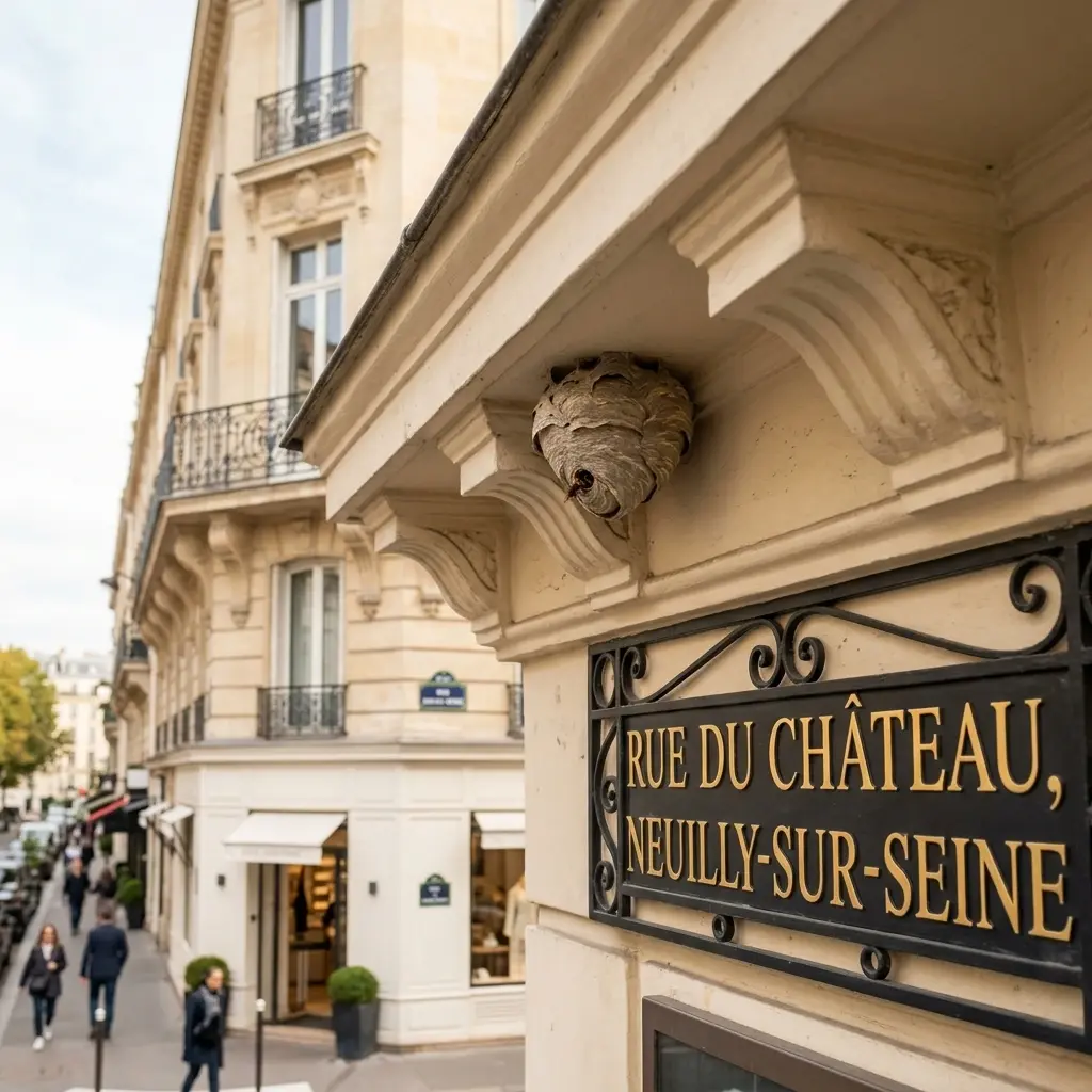 Comment se déroule l'intervention à Neuilly-sur-Seine ?
