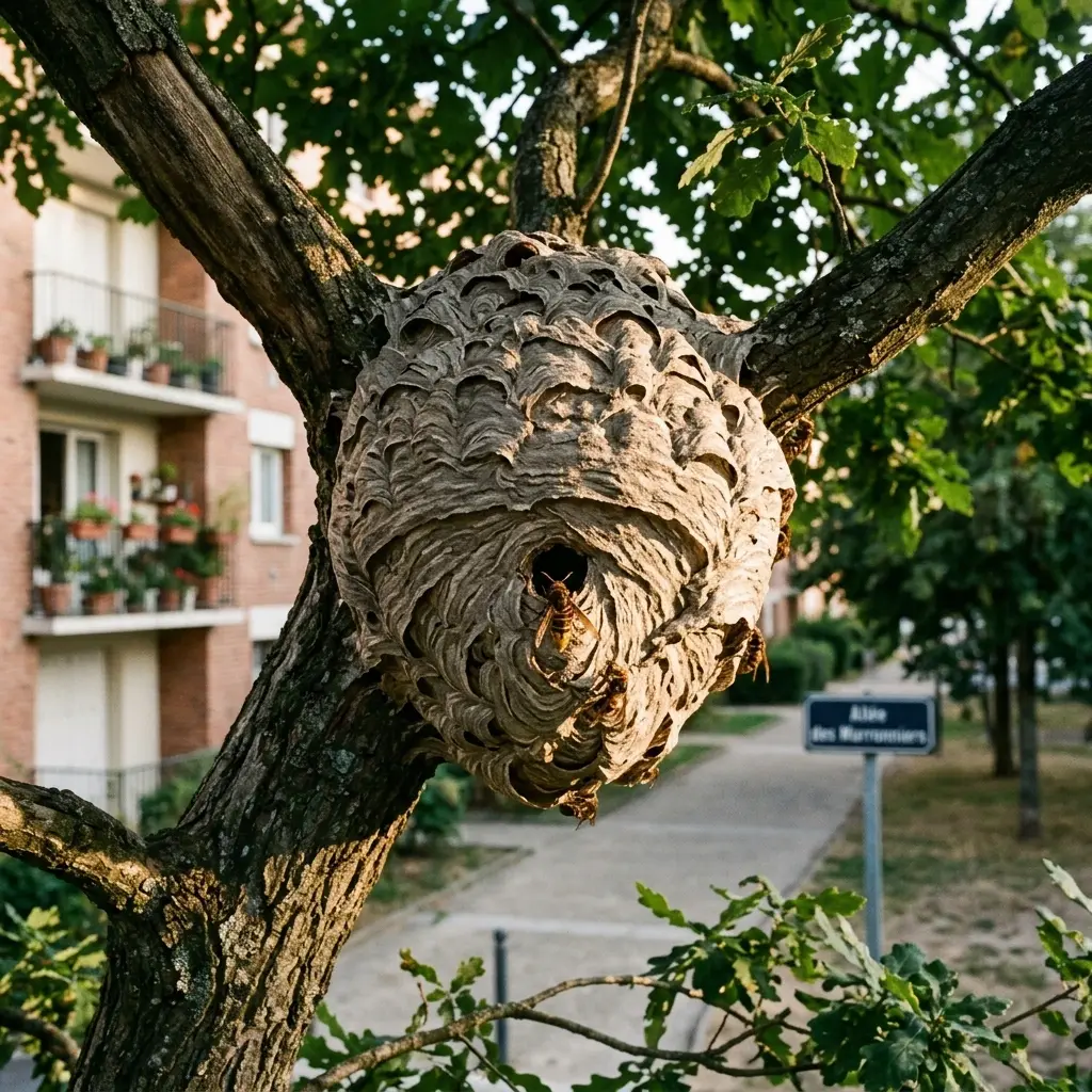Nid de frelon Gennevilliers (92230)