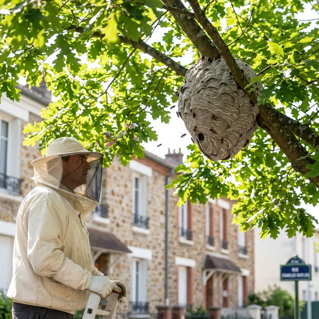 Comment réagir face à un nid de frelon à Bois-Colombes ?