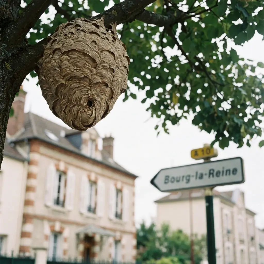 Comment réagir face à un nid de frelon à Bourg-la-Reine ?