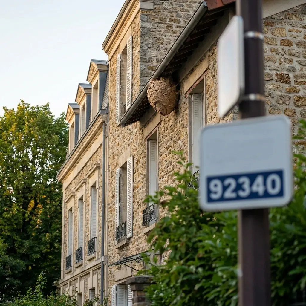 Nid de frelon Bourg-la-Reine (92340)
