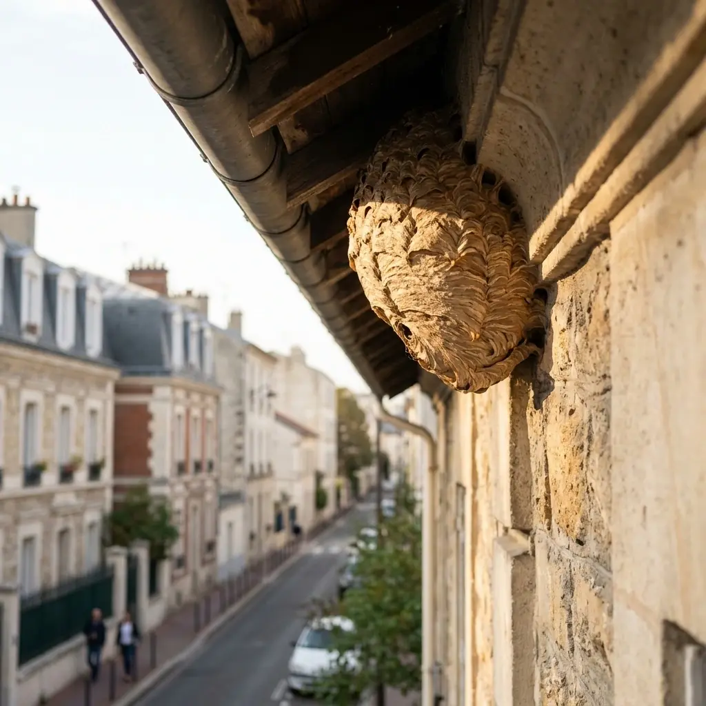 Nid de frelon Asnières-sur-Seine (92600)