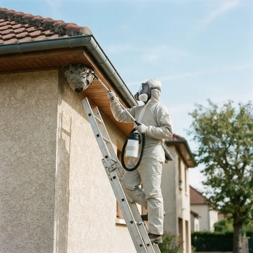 Nid de frelon La Courneuve (93120)