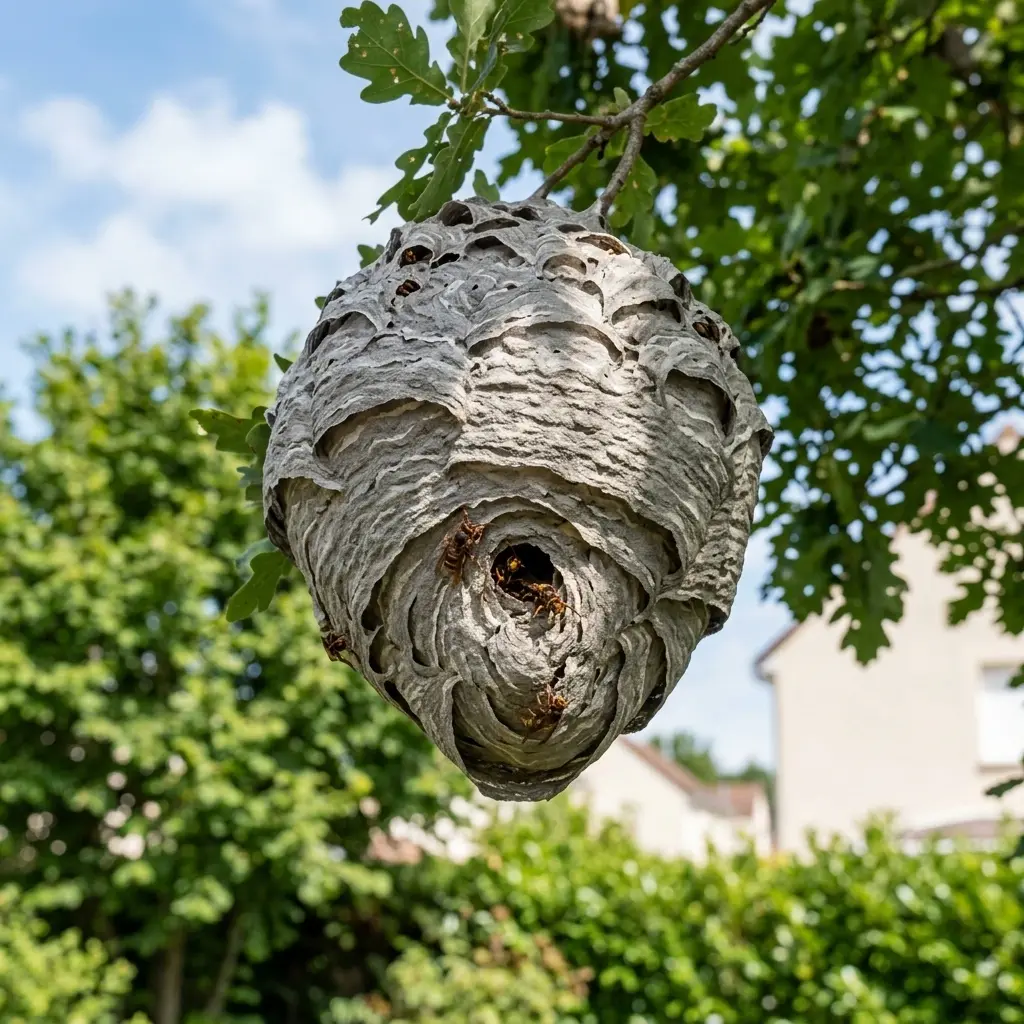 Nid de frelon Le Blanc-Mesnil (93150)