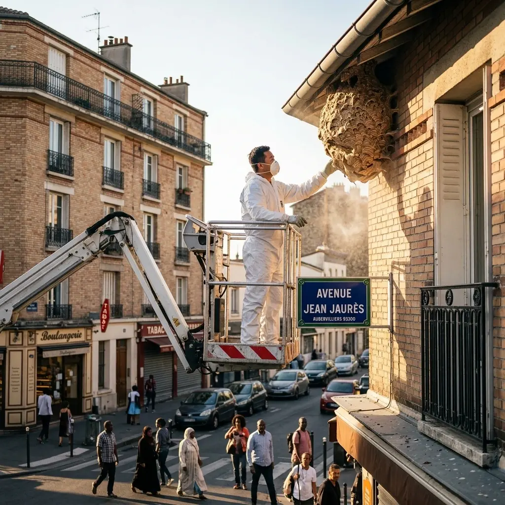 Comment se déroule l'intervention à Aubervilliers ?