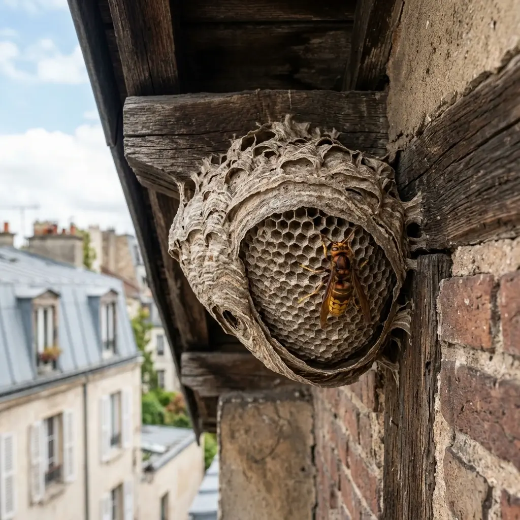 Nid de frelon Aubervilliers (93300)