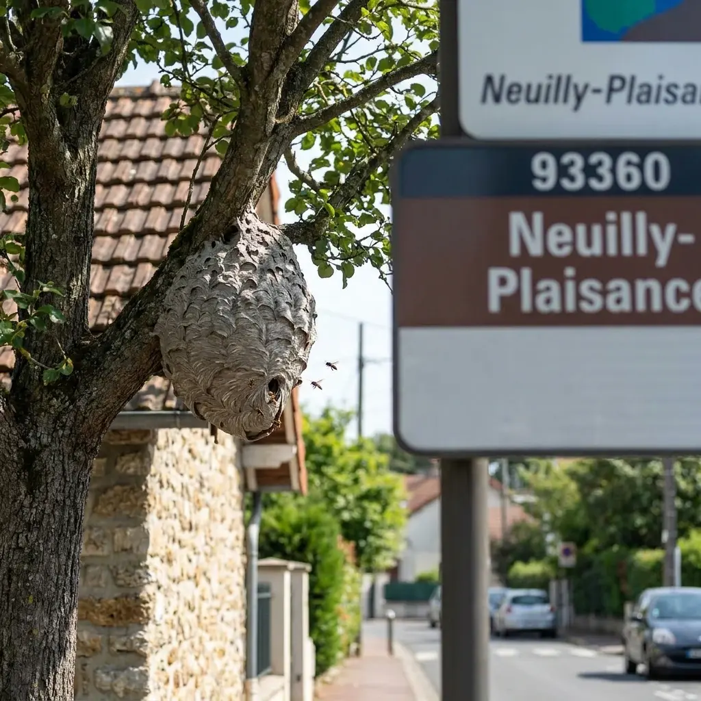 Nid de frelon Neuilly-Plaisance (93360)