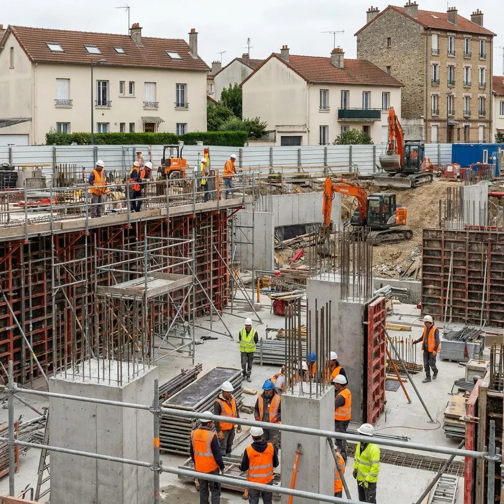 Comment se déroule l'intervention à Pierrefitte-sur-Seine ?