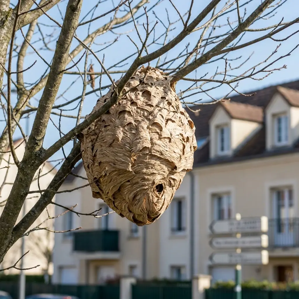 Nid de frelon Villepinte (93420)